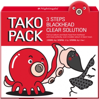 Tako Pack 3steps Black-head Clear Solution